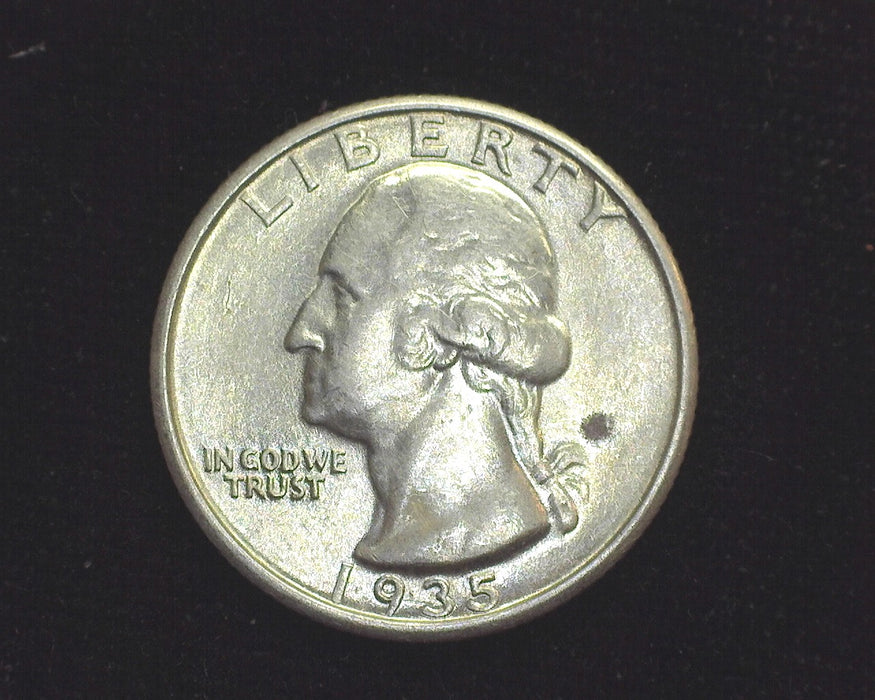 1935 Washington Quarter AU - US Coin