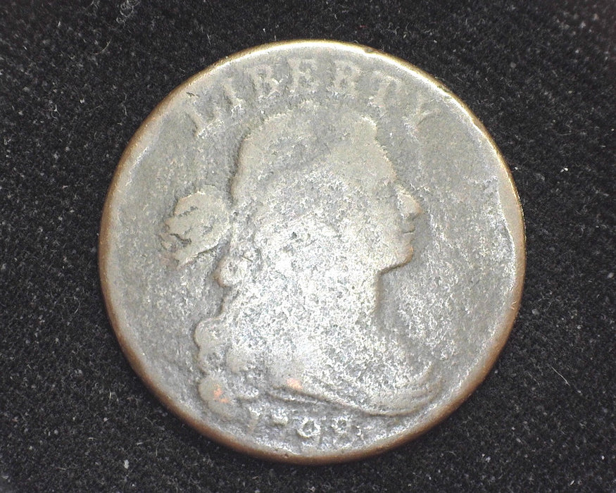 1798 Large Cent Draped Bust Cent VG - US Coin