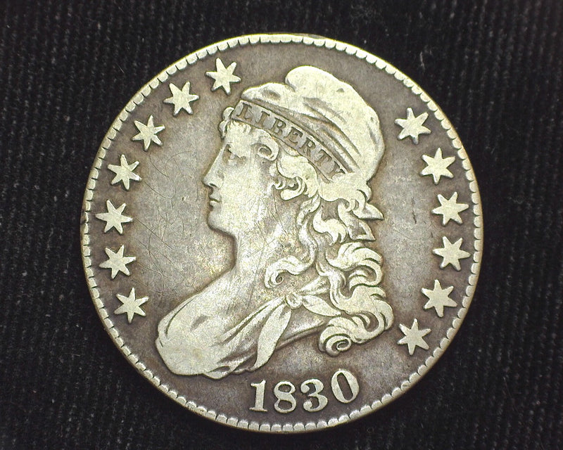 1830 Capped Bust Half Dollar F/VF - US Coin