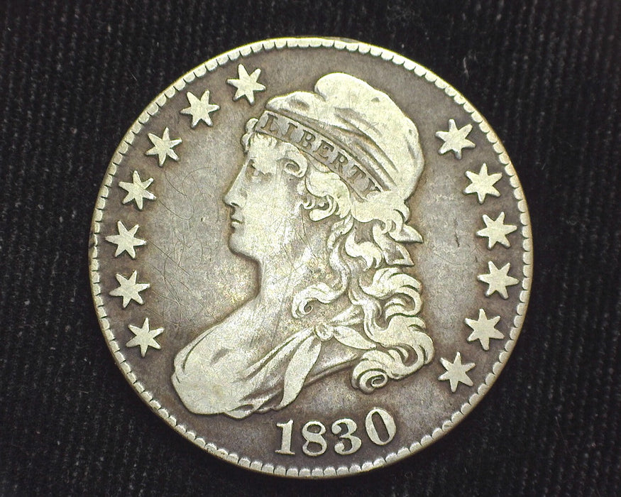 1830 Capped Bust Half Dollar F/VF - US Coin