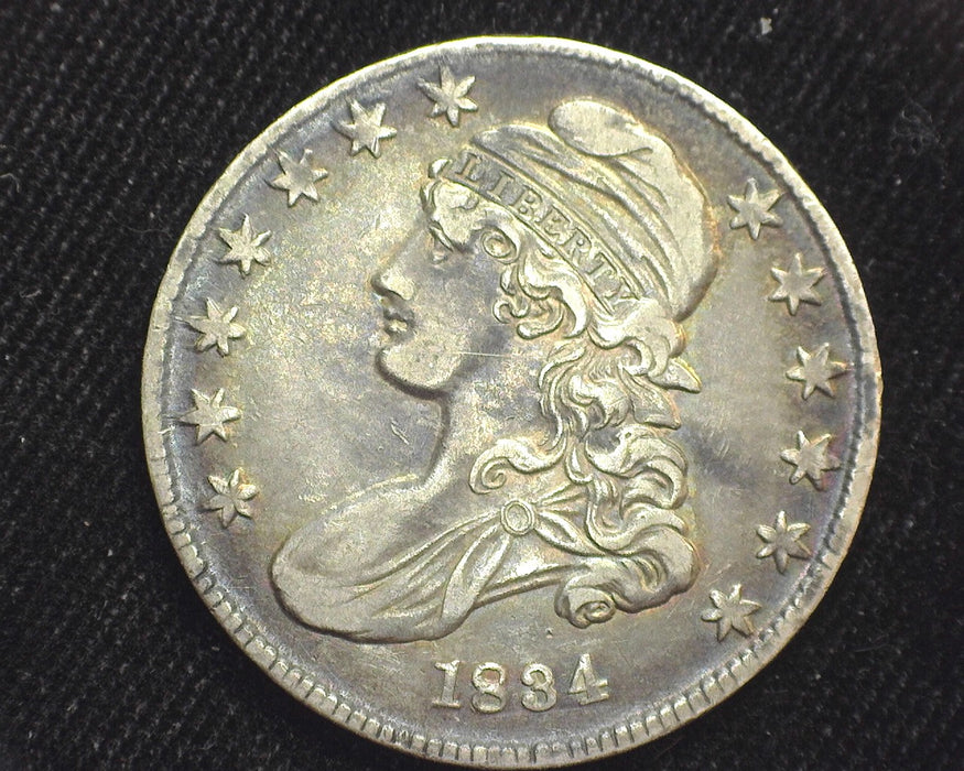 1834 Capped Bust Half Dollar Small date Small stars XF - US Coin