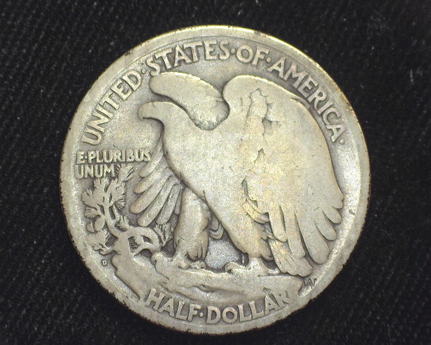 1919 D Liberty Walking Half Dollar G - US Coin