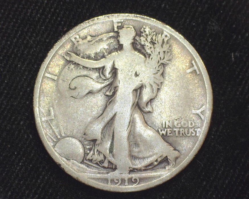 1919 D Liberty Walking Half Dollar G - US Coin