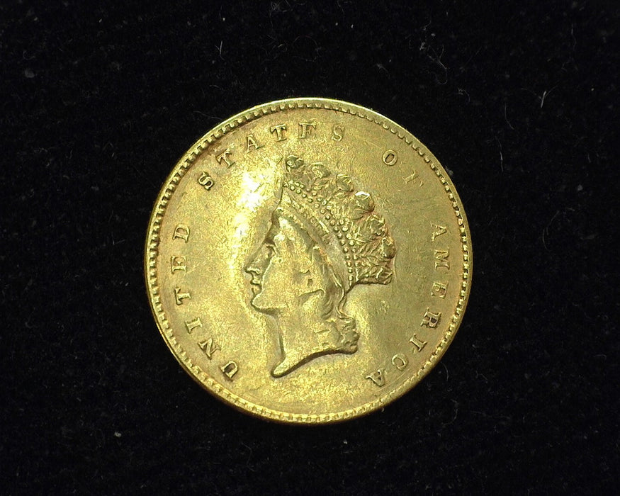 1855 TyII Gold Dollar $1.00 XF - US Coin