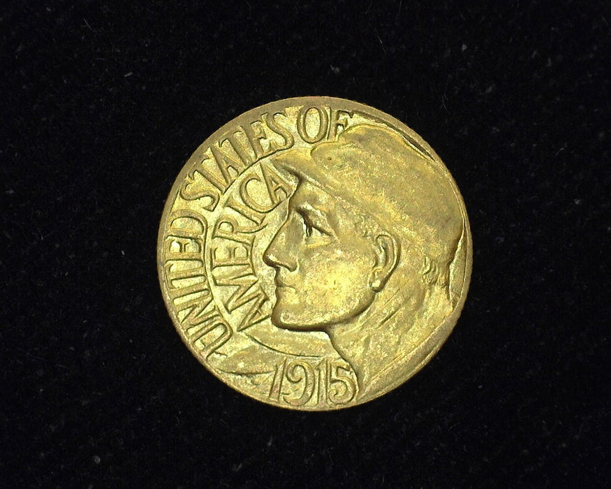 1915 Panama Pacific Gold Dollar $1.00 BU-63 - US Coin