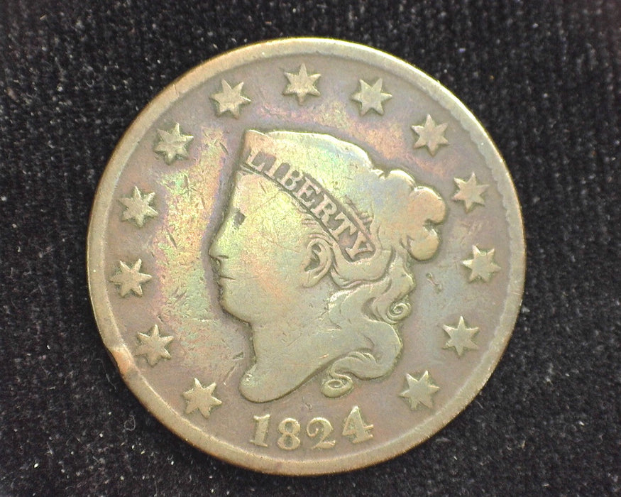 1824 Large Cent Classic G Penny/Cent - US Coin