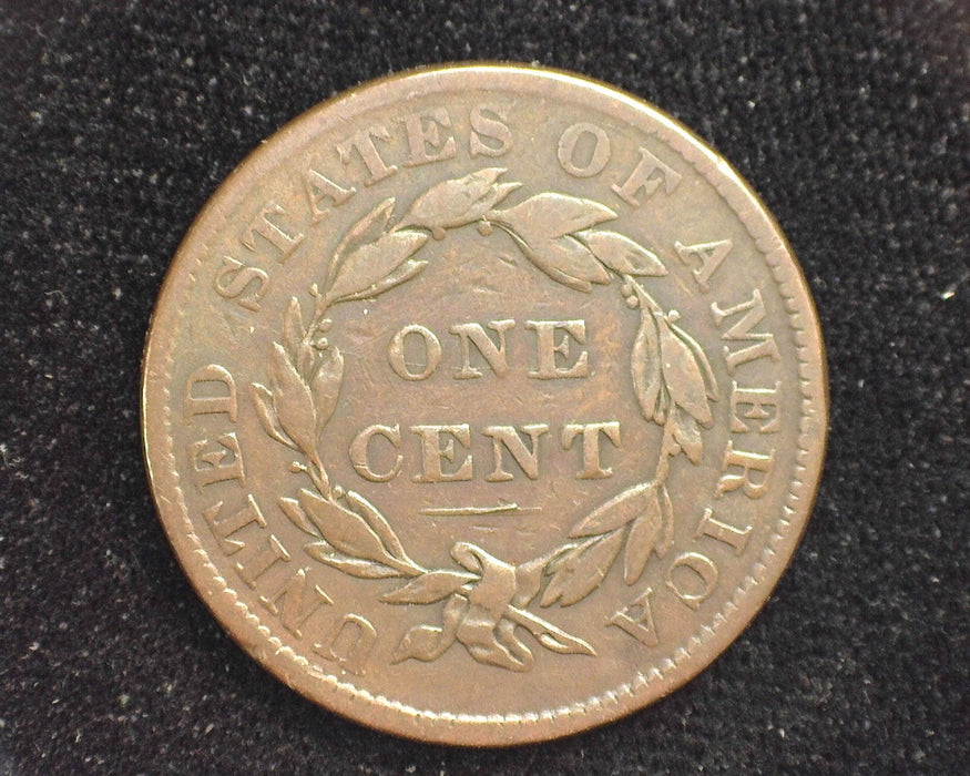 1836 Coronet Large Cent F Penny/Cent - US Coin