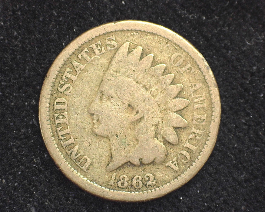 1862 Indian Head Penny/Cent G - US Coin