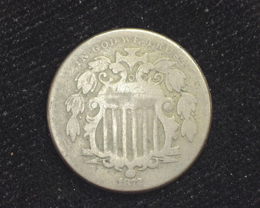 1872 Shield Nickel G - US Coin