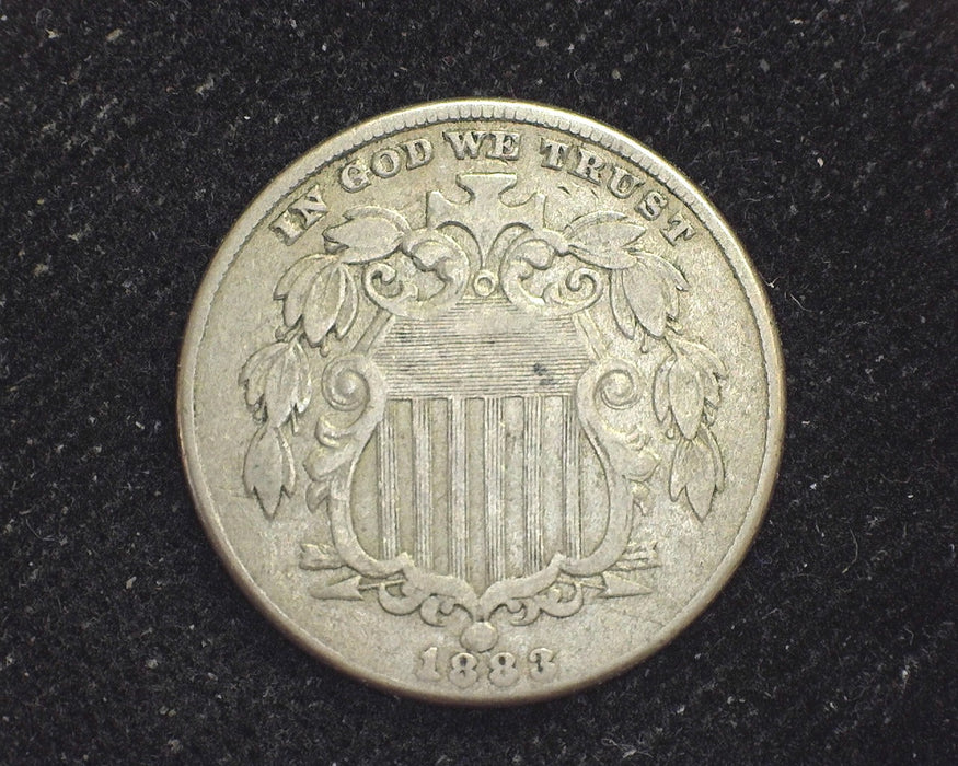 1883 Shield Nickel VF - US Coin