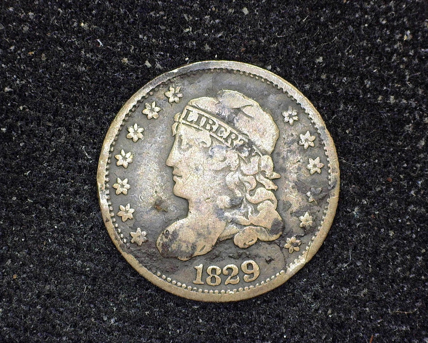 1829 Capped Bust Half Dime G - US Coin