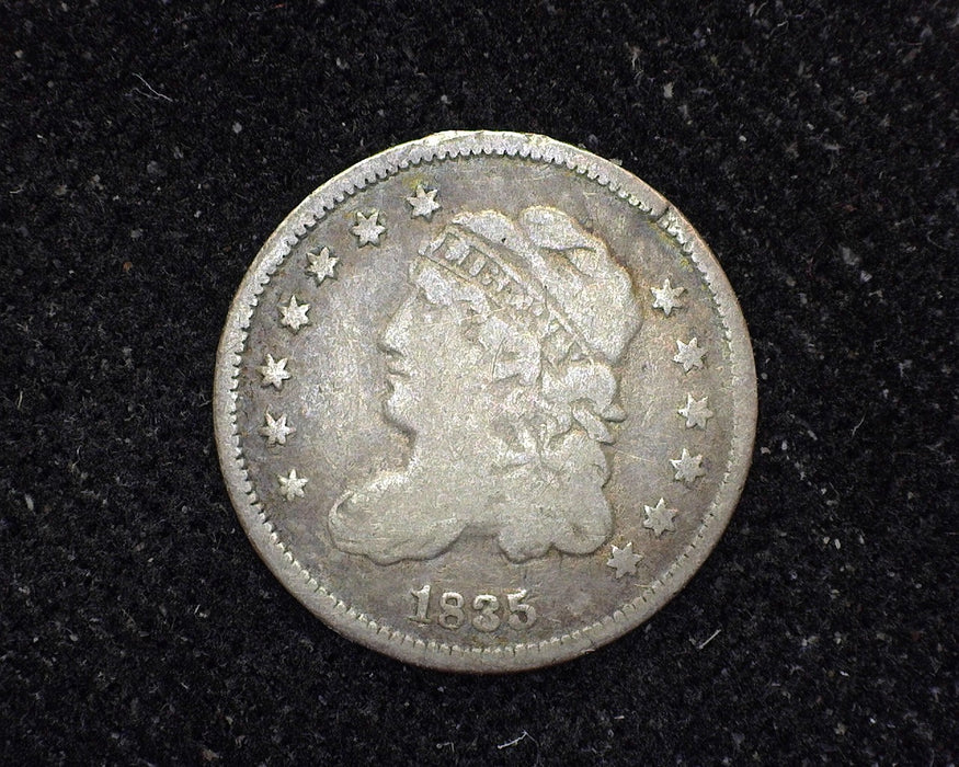 1835 Capped Bust Half Dime VG - US Coin