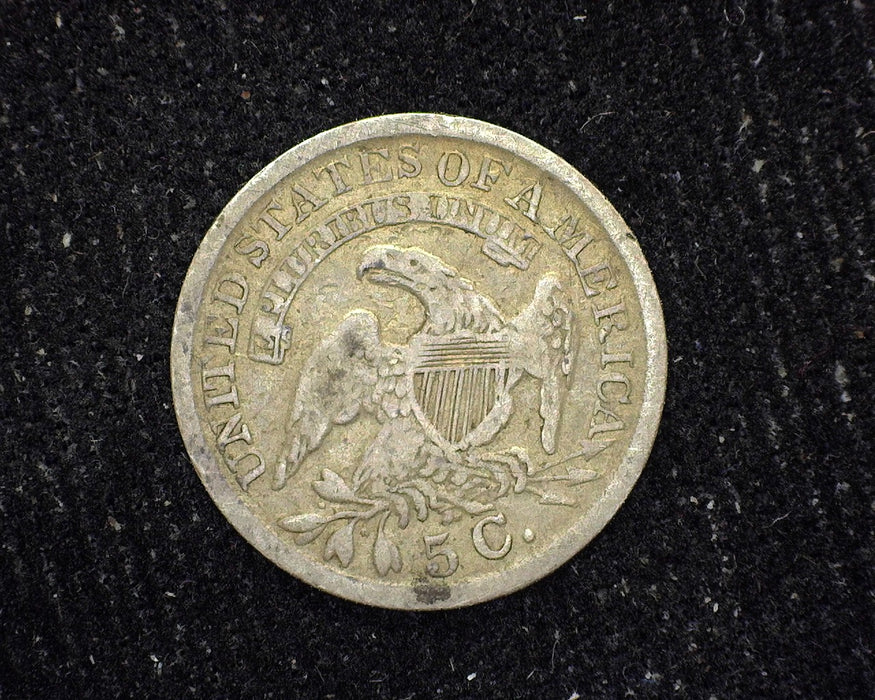 1836 Capped Bust Half Dime F - US Coin