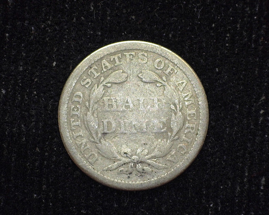 1853 Arrows Liberty Seated Half Dime G - US Coin