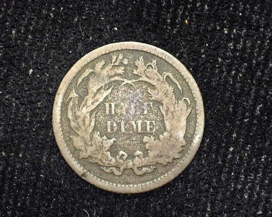 1872 Liberty Seated Half Dime G - US Coin