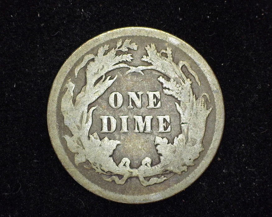 1890 Liberty Seated Dime F - US Coin