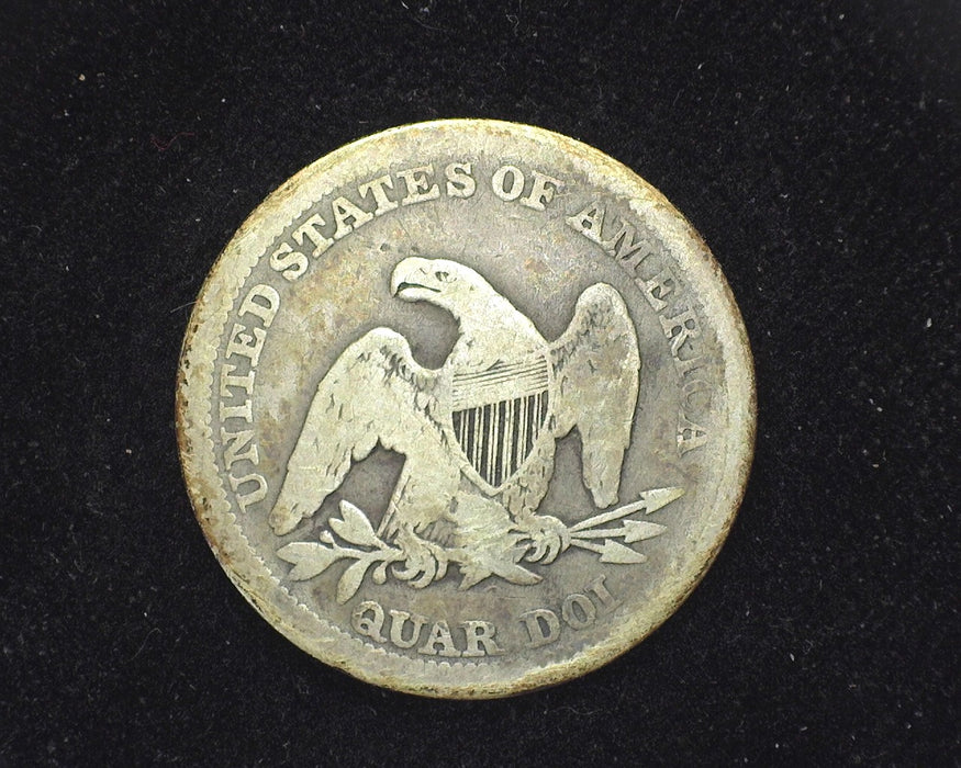 1860 Liberty Seated Quarter VG - US Coin