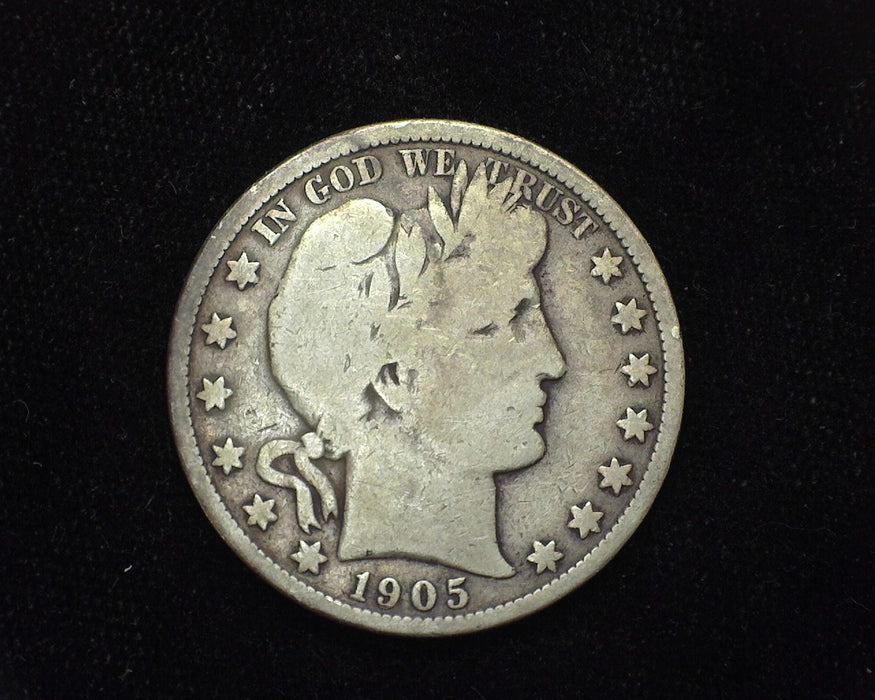 1905 S Barber Half Dollar VG - US Coin