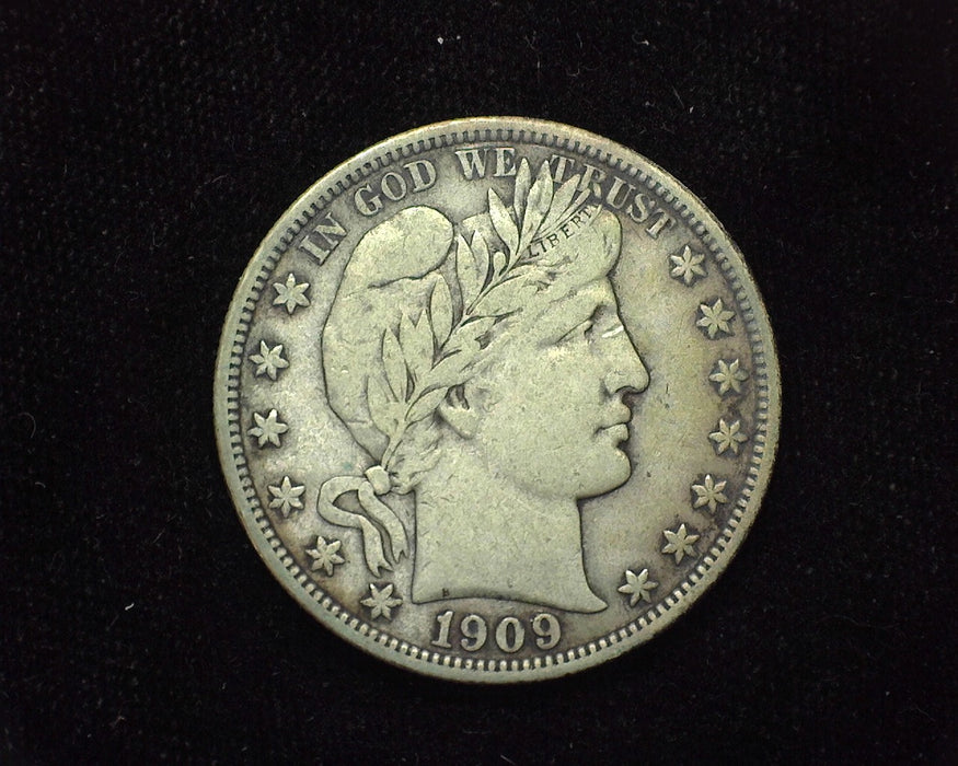 1909 Barber Half Dollar VF - US Coin