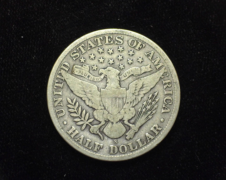 1911 S Barber Half Dollar F - US Coin