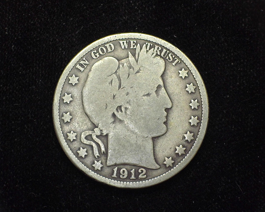 1912 D Barber Half Dollar G - US Coin