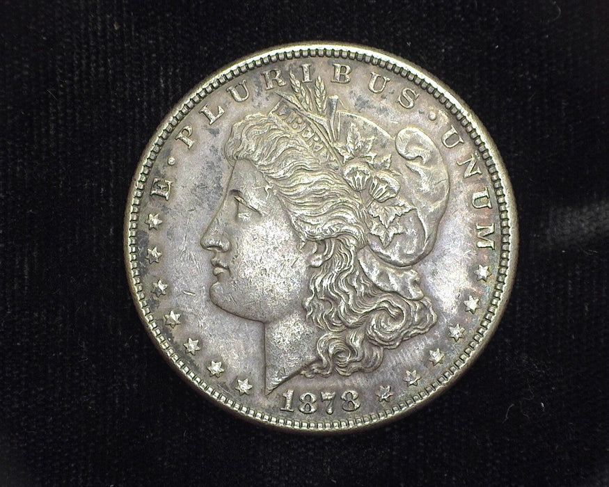 1878 7F Rev-78 Morgan Dollar XF/AU - US Coin