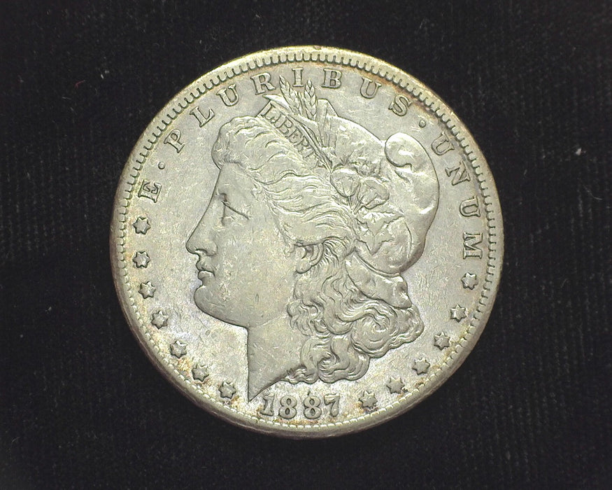 1887 S Morgan Dollar VF/XF Cleaned - US Coin