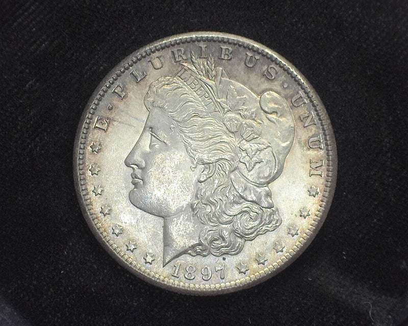 1897 S Morgan Dollar BU Nice toning - US Coin