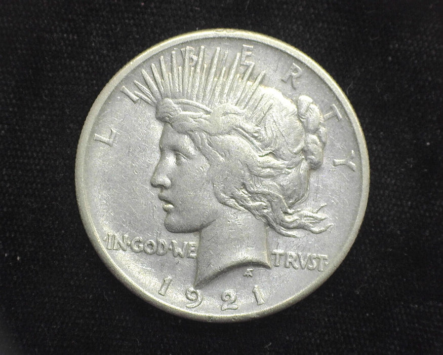 1921 Peace Dollar VF Cleaned - US Coin