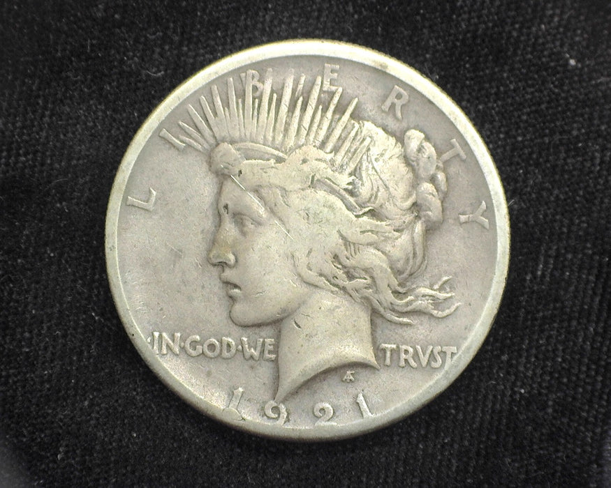 1921 Peace Dollar F - US Coin