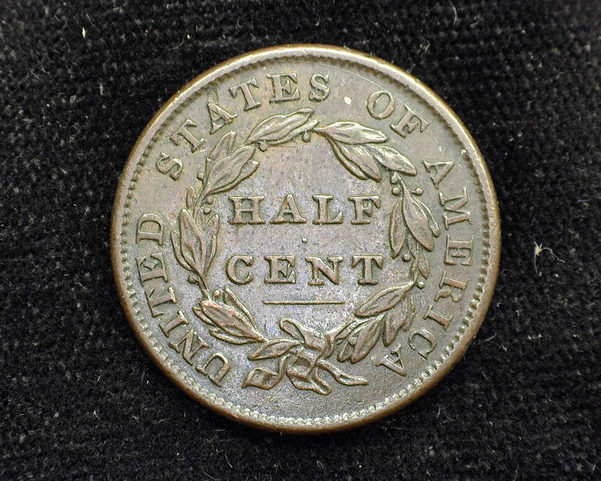 1835 Classic Head Half Cent XF/AU - US Coin