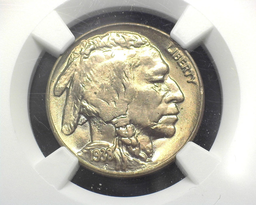1938 D Buffalo Nickel MS 66 NGC - US Coin