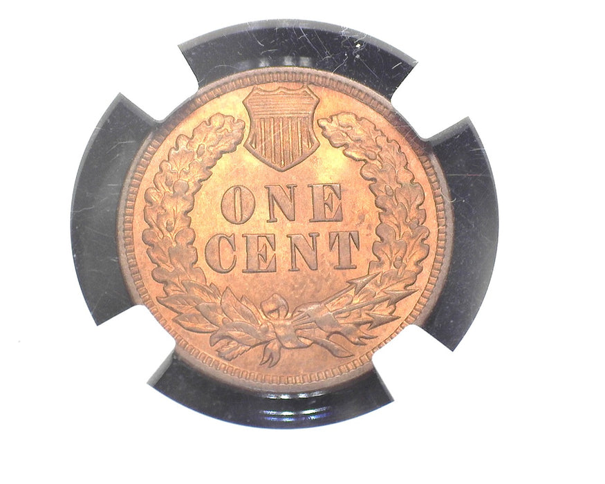 1909 Indian Head Cent MS 64 RB NGC - US Coin