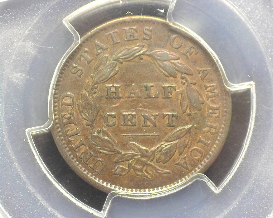 1834 Large Cent Draped Bust XF 45 PCGS - US Coin