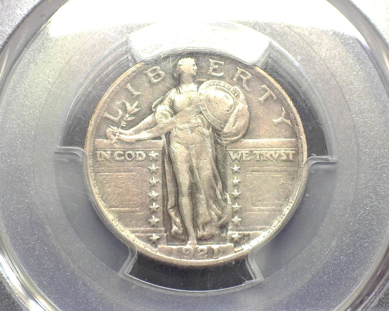 1921 Standing Liberty Quarter XF 40 PCGS - US Coin