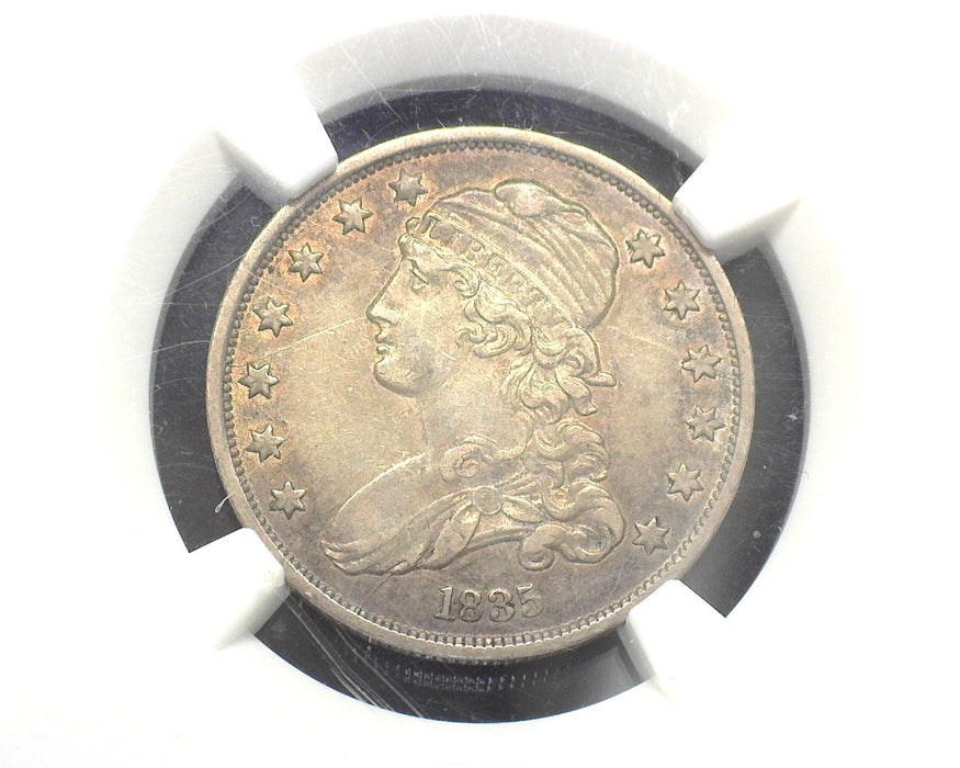 1835 Capped Bust Quarter XF 45 NGC - US Coin