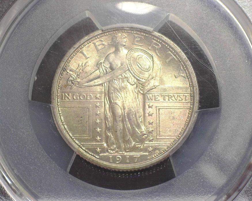 1917 Type 1 Standing Liberty Quarter MS 62 FH PCGS - US Coin