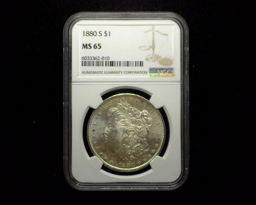 1880 Morgan Dollar NGC - MS65 - US Coin