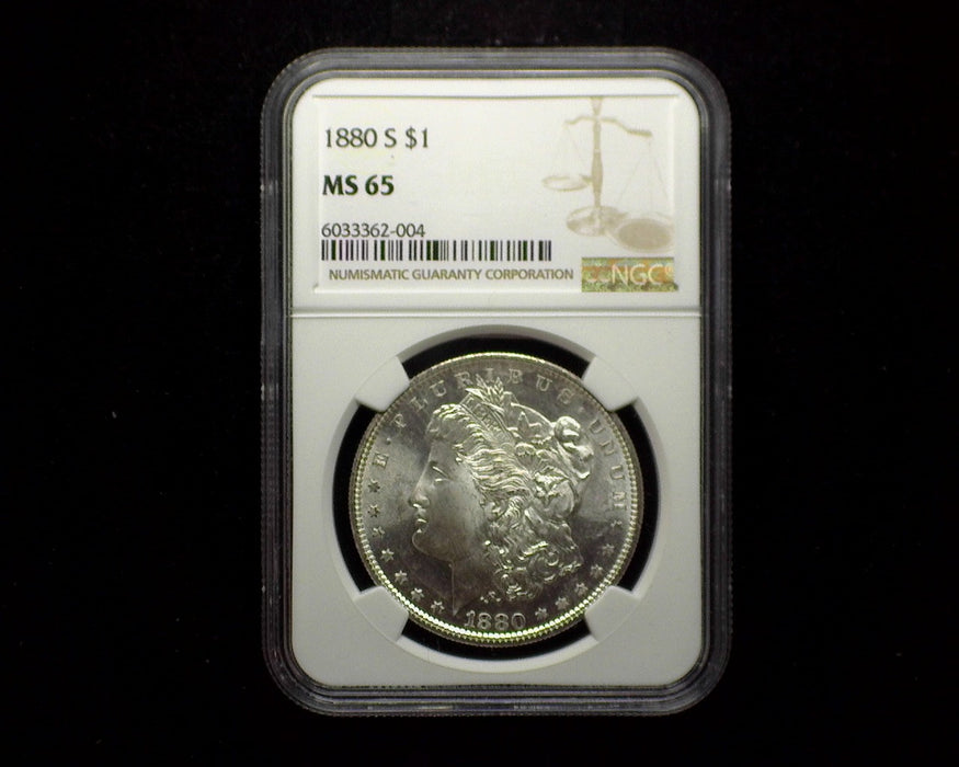1880 Morgan Dollar NGC - MS65 - US Coin