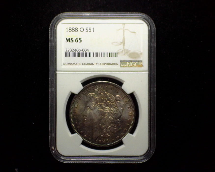 1888 O Morgan Dollar NGC - MS65 - US Coin