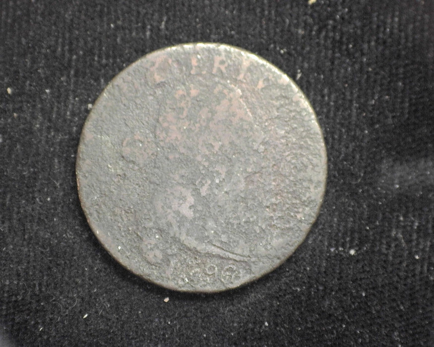 1796 Large Cent Draped Bust Cent Pitted - US Coin