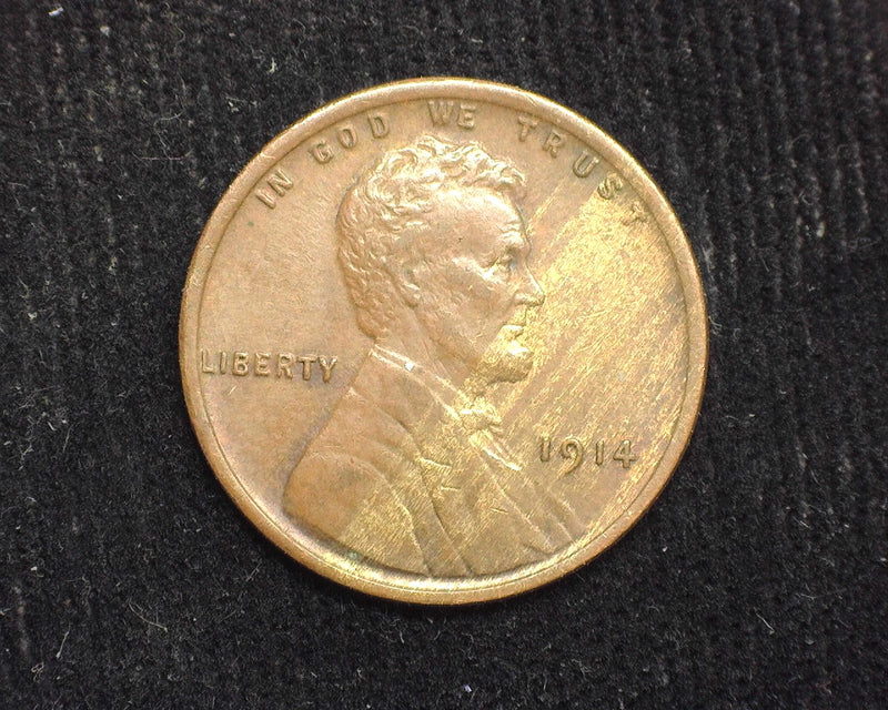 1914 Lincoln Wheat Cent XF - US Coin