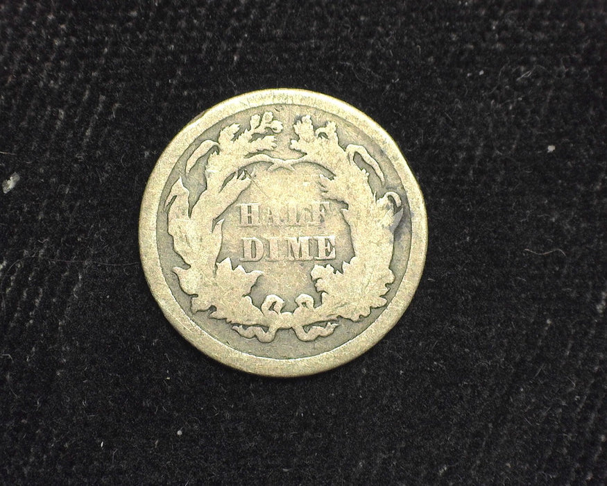 1861 Liberty Seated Half Dime G - US Coin