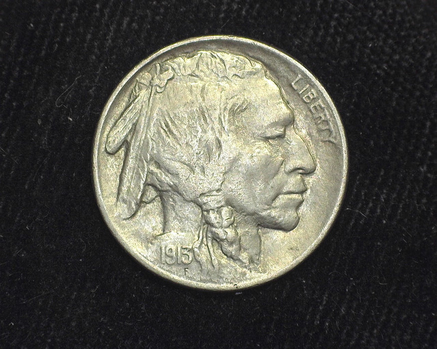 1913 Type 2 Buffalo Nickel AU - US Coin