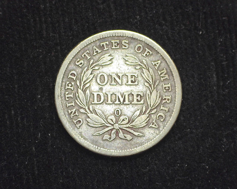 1839 O Liberty Seated Dime Abt F - US Coin