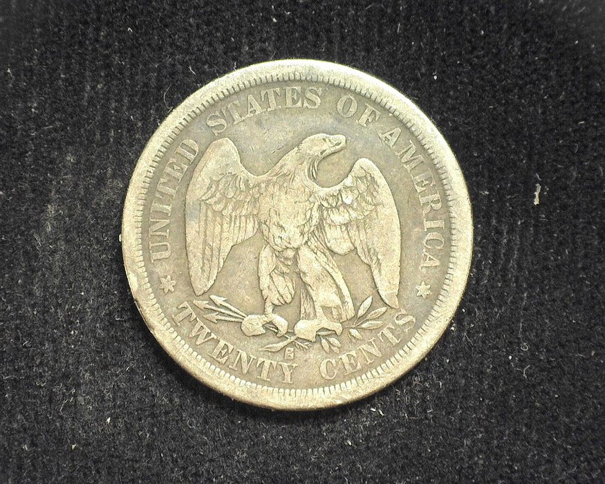 1875 S Liberty Seated Twenty Cents VG - US Coin