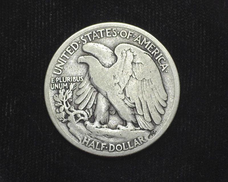 1916 S Liberty Walking Half Dollar VG - US Coin