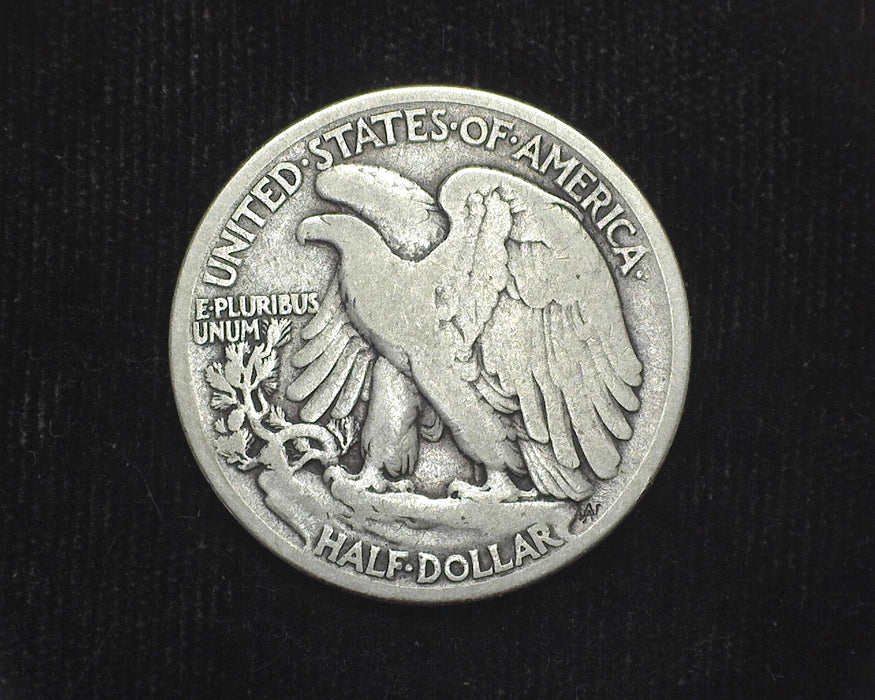 1916 S Liberty Walking Half Dollar VG - US Coin