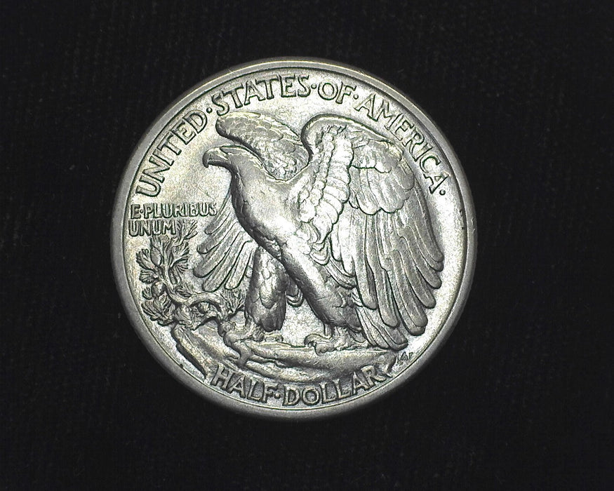 1917 S Obv Liberty Walking Half Dollar VF Cleaned - US Coin