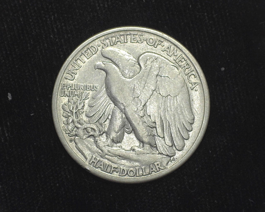 1919 S Liberty Walking Half Dollar F - US Coin